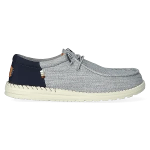Wally Funk Nylon Craft Heren Instappers Navy